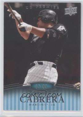 2008 UD Premier - [Base] #8 - Miguel Cabrera /99