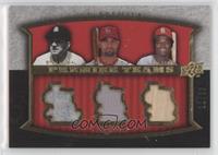 Albert Pujols, Lou Brock, Stan Musial #/33