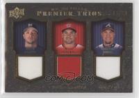 Chipper Jones, Ryan Braun, Ryan Zimmerman #/33