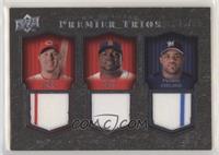 Adam Dunn, David Ortiz, Prince Fielder #/50