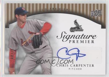 2008 UD Premier - Signature Premier - Parallel 3 #SP-CC - Chris Carpenter /25