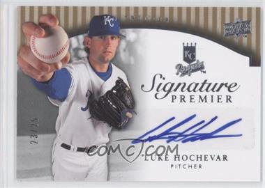 2008 UD Premier - Signature Premier - Parallel 3 #SP-LH - Luke Hochevar /25