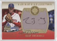 Rookie Jersey Autograph - Clay Buchholz #/25