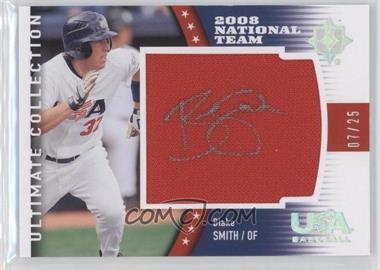 2008 Ultimate Collection - USA Jersey Autographs #USA-BS - Blake Smith /25