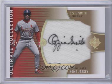 2008 Ultimate Collection - Ultimate Jersey - Gold Home Autographs #UJ-OS - Ozzie Smith /5