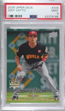 2008 Upper Deck - [Base] #349 - Joey Votto [PSA 9 MINT]