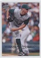 Scott Kazmir (Background for Biographical Informaiton Mix of White and Gray)