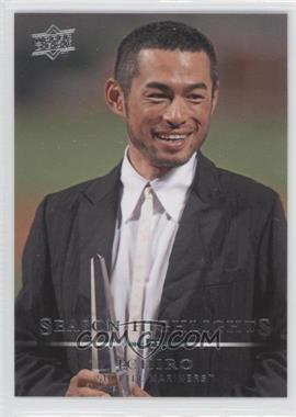 2008 Upper Deck - [Base] #739 - Season Highlights - Ichiro 