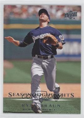 2008 Upper Deck - [Base] #748 - Season Highlights - Ryan Braun