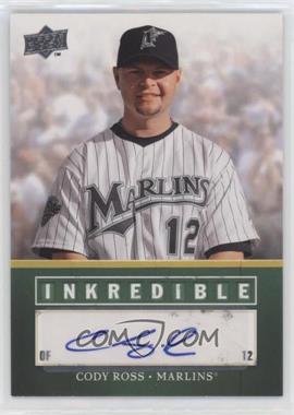 2008 Upper Deck - Inkredible #INK-CR - Cody Ross