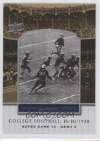 College Football 11/10/1928 (Notre Dame 12 - Army 6)