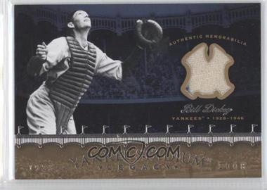 2008 Upper Deck - Multi-Product Insert Yankee Stadium Legacy Memorabilia #YSM-BD - Bill Dickey