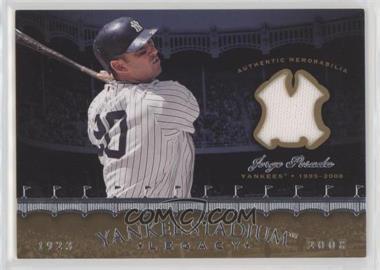 2008 Upper Deck - Multi-Product Insert Yankee Stadium Legacy Memorabilia #YSM-PO - Jorge Posada