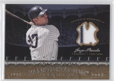 2008 Upper Deck - Multi-Product Insert Yankee Stadium Legacy Memorabilia #YSM-PO - Jorge Posada