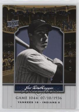 2008 Upper Deck - Multi-Product Insert Yankee Stadium Legacy #YSL1044 - Joe DiMaggio