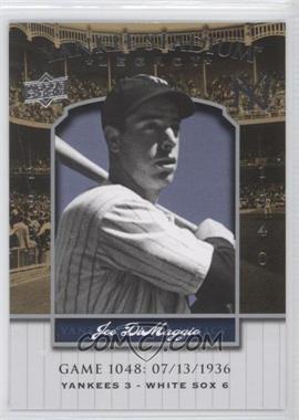 2008 Upper Deck - Multi-Product Insert Yankee Stadium Legacy #YSL1048 - Joe DiMaggio