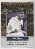 Lou Gehrig [Noted]