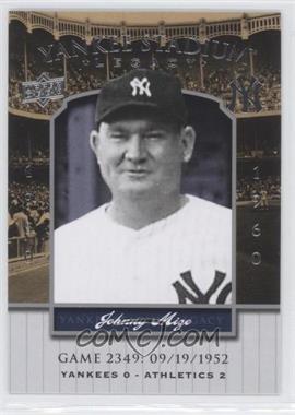 2008 Upper Deck - Multi-Product Insert Yankee Stadium Legacy #YSL2349 - Johnny Mize