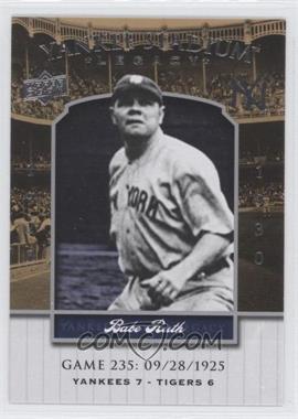 2008 Upper Deck - Multi-Product Insert Yankee Stadium Legacy #YSL235 - Babe Ruth