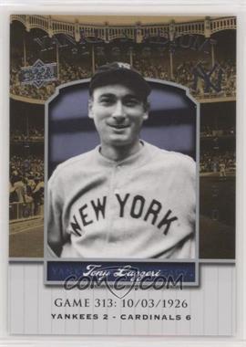 2008 Upper Deck - Multi-Product Insert Yankee Stadium Legacy #YSL313 - Tony Lazzeri