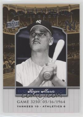 2008 Upper Deck - Multi-Product Insert Yankee Stadium Legacy #YSL3250 - Roger Maris