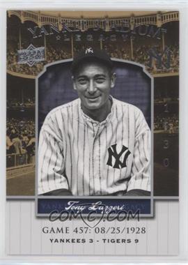 2008 Upper Deck - Multi-Product Insert Yankee Stadium Legacy #YSL457 - Tony Lazzeri