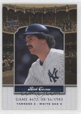 2008 Upper Deck - Multi-Product Insert Yankee Stadium Legacy #YSL4672 - Rick Cerone