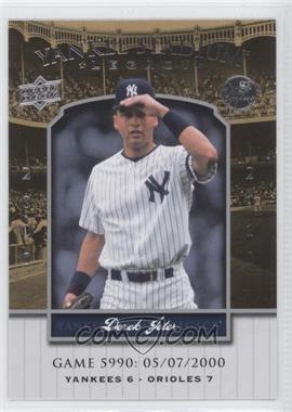 2008 Upper Deck - Multi-Product Insert Yankee Stadium Legacy #YSL5990 - Derek Jeter