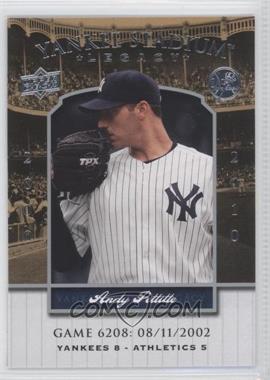 2008 Upper Deck - Multi-Product Insert Yankee Stadium Legacy #YSL6208 - Andy Pettitte