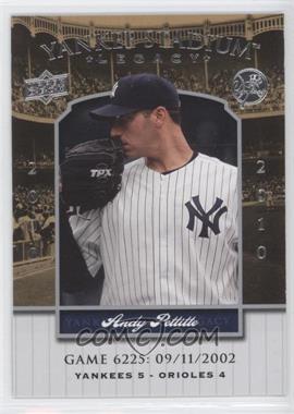 2008 Upper Deck - Multi-Product Insert Yankee Stadium Legacy #YSL6225 - Andy Pettitte