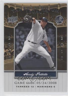 2008 Upper Deck - Multi-Product Insert Yankee Stadium Legacy #YSL6686 - Andy Pettitte