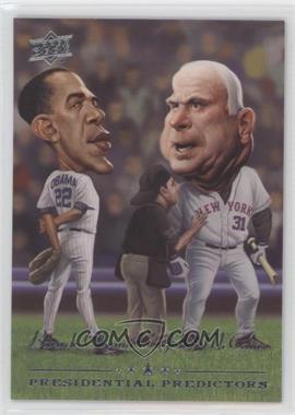 2008 Upper Deck - Presidential Predictors Runningmates #PP-14 - Barack Obama, John McCain