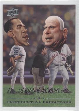 2008 Upper Deck - Presidential Predictors Runningmates #PP-14 - Barack Obama, John McCain