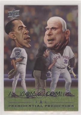 2008 Upper Deck - Presidential Predictors Runningmates #PP-14 - Barack Obama, John McCain