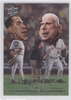 2008 Upper Deck - Presidential Predictors Runningmates #PP-14 - Barack Obama, John McCain