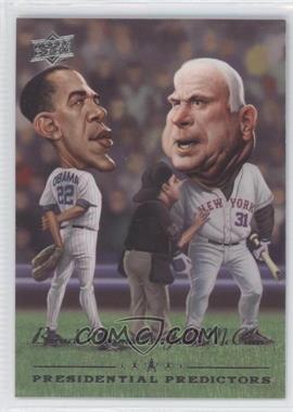 2008 Upper Deck - Presidential Predictors Runningmates #PP-14 - Barack Obama, John McCain
