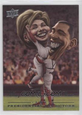 2008 Upper Deck - Presidential Predictors Runningmates #PP-7H - Hillary Clinton, Barack Obama