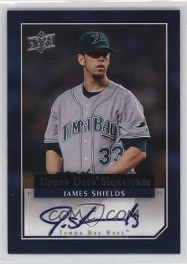 2008 Upper Deck - Signatures #UDA-SH - James Shields