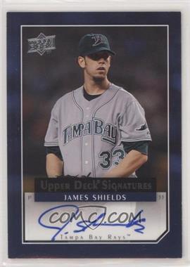2008 Upper Deck - Signatures #UDA-SH - James Shields