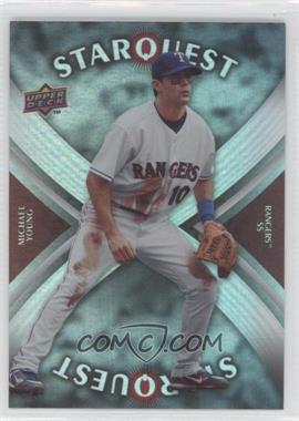 2008 Upper Deck - Starquest - Super Rare #SQ-30 - Michael Young