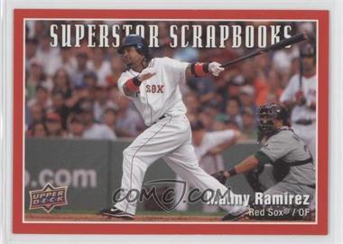 2008 Upper Deck - Superstar Scrapbooks #SS-11 - Manny Ramirez