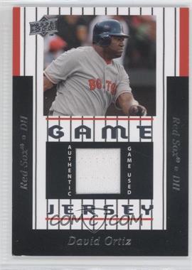 2008 Upper Deck - UD Game Jersey 1997 Throwback #97-DO.1 - David Ortiz (Right Arm By Side)