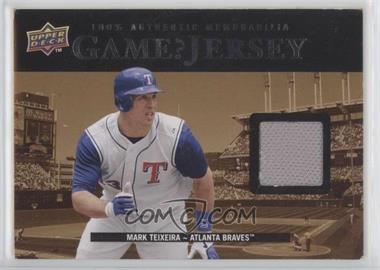 2008 Upper Deck - UD Game Jersey 1999 Throwback #99-MT - Mark Teixeira [Good to VG‑EX]