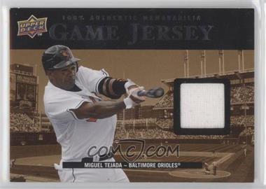 2008 Upper Deck - UD Game Jersey 1999 Throwback #99-TE - Miguel Tejada