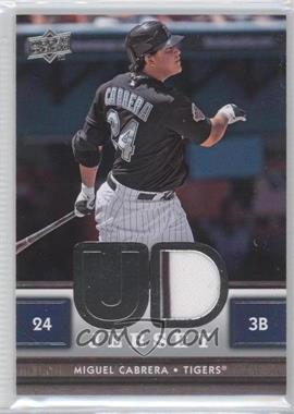 2008 Upper Deck - UD Game Jersey Series 2 #UDJ-MC - Miguel Cabrera