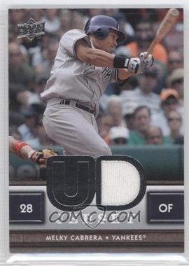 2008 Upper Deck - UD Game Jersey Series 2 #UDJ-ME - Melky Cabrera