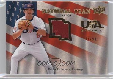 2008 Upper Deck - USA Baseball National Team - Patches #USA-DE - Danny Espinosa /99