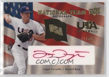 2008 Upper Deck - USA Baseball National Team - Red Ink Autographs #USA-LF - Logan Forsythe /50