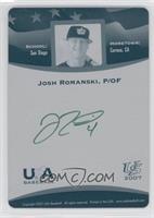 On-Card Signatures - Josh Romanski #/1