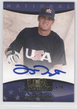 2008 Upper Deck 2007 USA Baseball National Teams - [Base] #66.1 - On-Card Signatures - Logan Forsythe